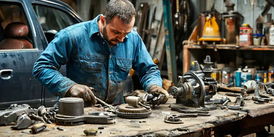 Замена шаровой опоры Peugeot Boxer