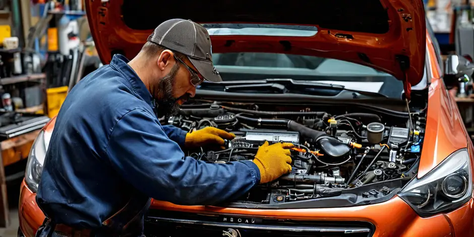 Снятие/установка стартера Peugeot Boxer