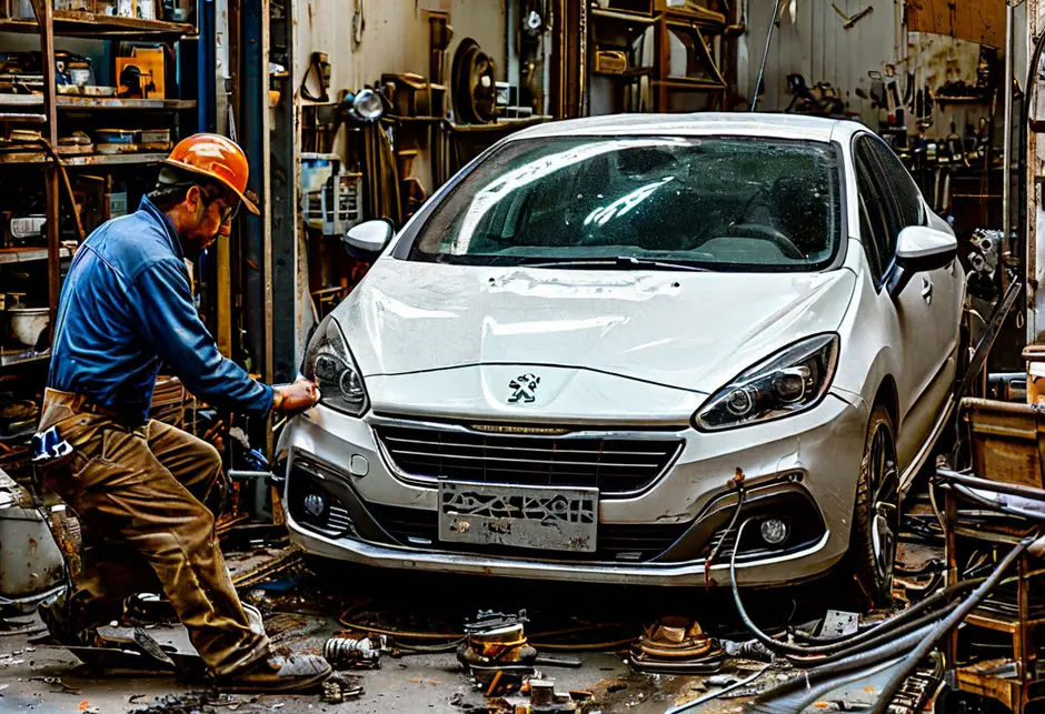 Замена основного радиатора Peugeot Boxer