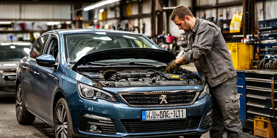 Замена масла в двигателе и масляного фильтра Peugeot Boxer